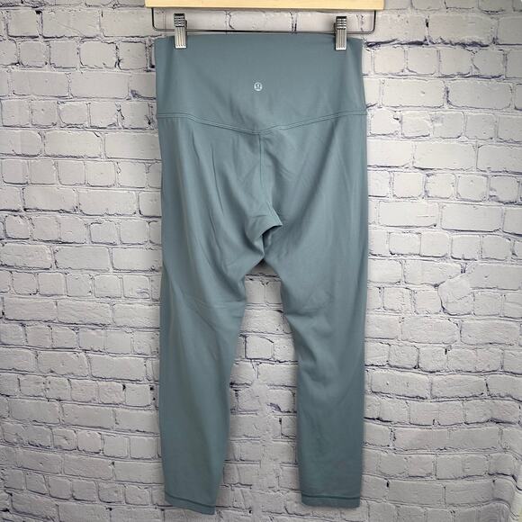 Lululemon Leggings Align Pant II 25" Style W5LIFS in Chambray/Blue Cast Size 8 - Picture 2 of 12